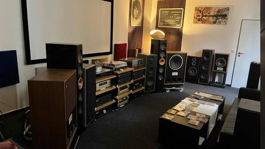 music records showroom