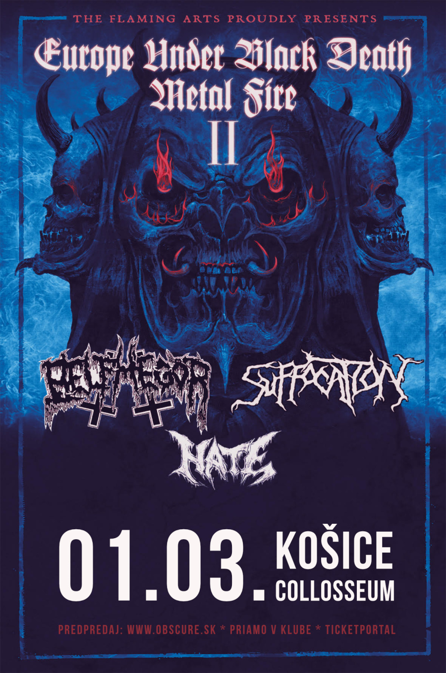 plakat belphegor 2020 kosice