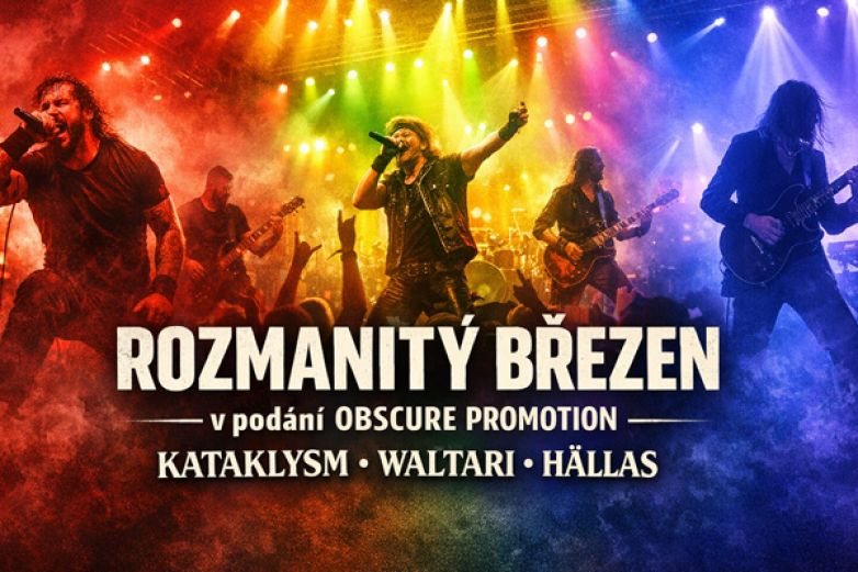 Rozmanit&yacute; březen v pod&aacute;n&iacute; Obscure Promotion - vystoup&iacute; Kataklysm, Waltari nebo H&auml;llas