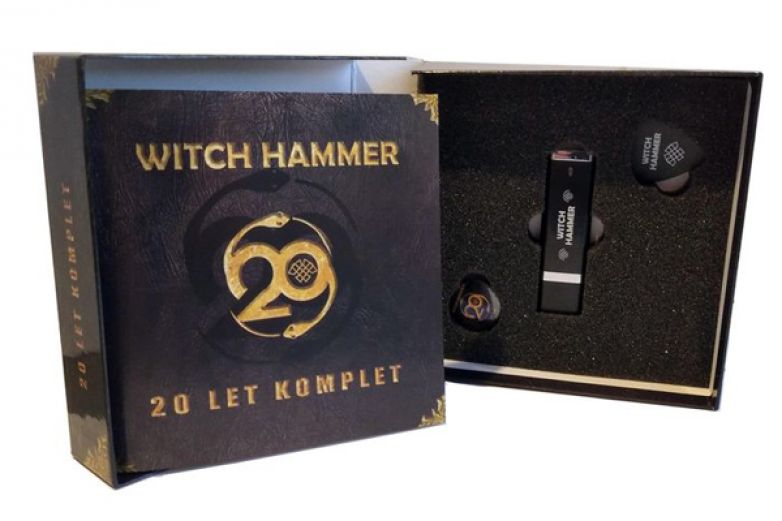 Kapela WITCH HAMMER vyd&aacute;v&aacute; limitovan&yacute; v&yacute;ročn&iacute; box WITCH HAMMER - 20 LET KOMPLET.