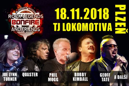 Bonfire pozvali některé legendární zpěváky na úžasné turné!