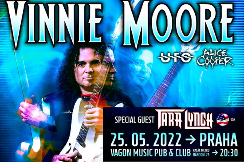 VINNIE MOORE (USA &ndash; UFO, Alice Cooper)  -  Euro Tour 2022
