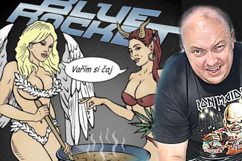 Modr&aacute; raketa vař&iacute; poprockov&yacute; čaj