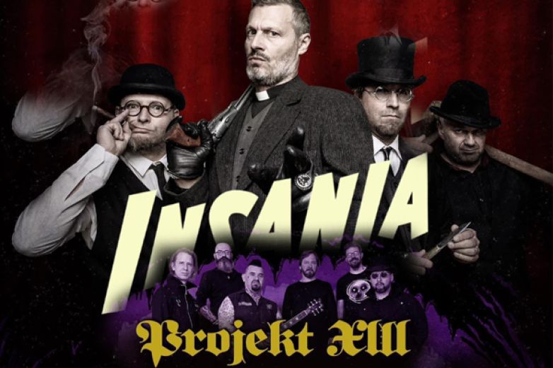 INSANIA, PROJEKT XIII, 18. 1. 2024, Praha &ndash; Pal&aacute;c Akropolis