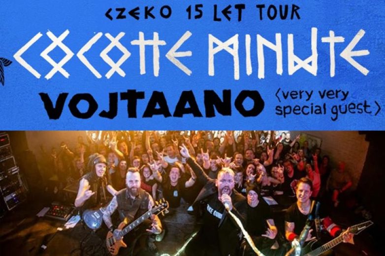 Cocotte Minute vyr&aacute;ž&iacute; na podzimn&iacute; turn&eacute; s n&aacute;zvem Czeko 15 let tour