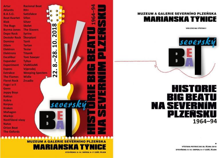 V&yacute;stava Historie big beatu na severn&iacute;m Plzeňsku (Mari&aacute;nsk&aacute; T&yacute;nice)