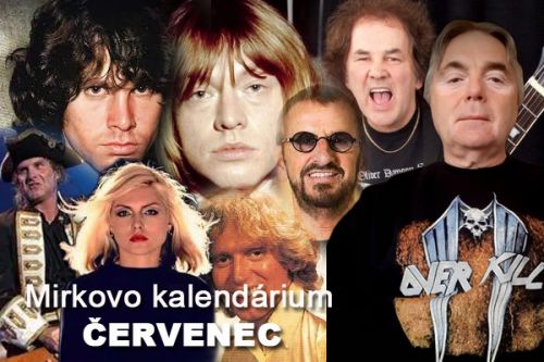 Kalendárium - měsíc červenec