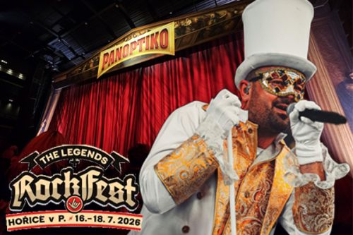 The Legends Rock Fest odhalil posledn&iacute;ho headlinera: Panoptiko po triumfu ve Foru Karl&iacute;n m&iacute;ř&iacute; na tento festival