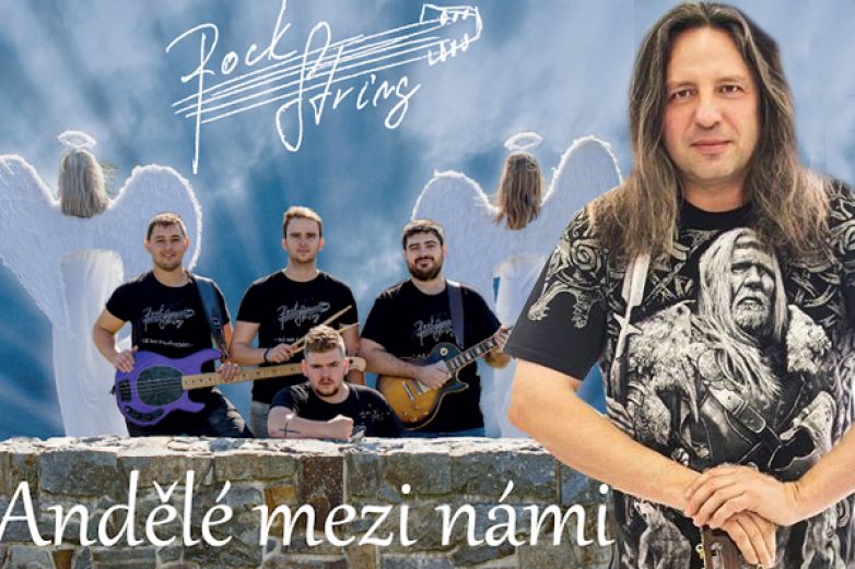 Rock String CD Anděl&eacute; mezi n&aacute;mi (2020)