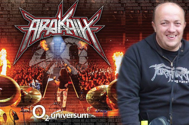 Arakain oslavil čtyřic&aacute;tiny vyd&aacute;n&iacute;m koncertn&iacute;ho CD a DVD