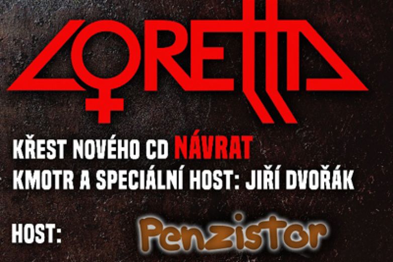 Loretta křt&iacute; sv&eacute; nov&eacute; CD!