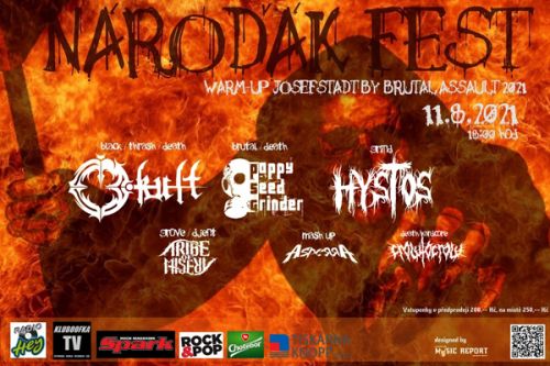 Warm up JOSEFSTADT by Brutal Assault 2021 - Nároďák fest