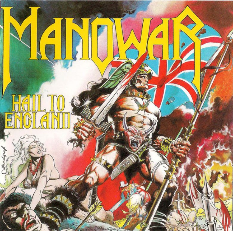 Manowar ‎– Hail To England